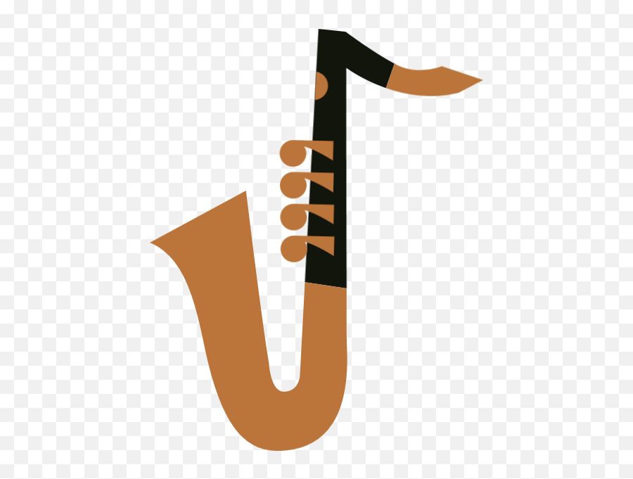 Sax Musical Instruments Music Vector Emoji,Sax Clipart