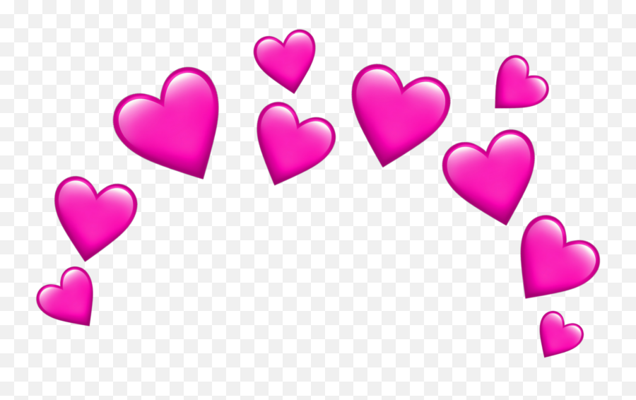 Heart Hearts Crown Emoji Emojis Png,Crown Emoji Transparent