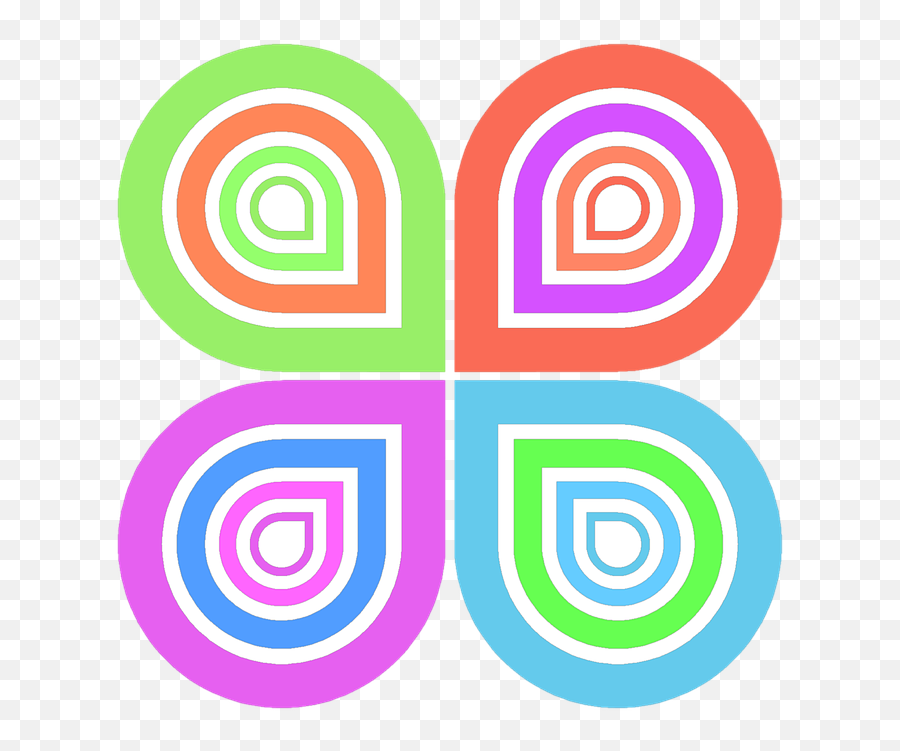 Free Photo Colorful Logo Design Modern Circles Floral - Max Emoji,Modern Logo Designs