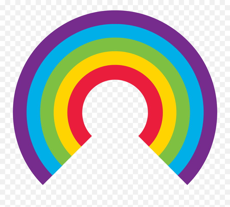 Rainbow Png With Transparent Background - C À Vous Emoji,Rainbow Png