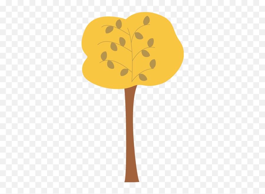 Free Autumn Trees Clipart Download - Tall Yellow Tree Clipart Emoji,Fall Tree Clipart