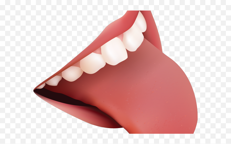 Cartoon Lips Clipart - Mouth Vector Transparent Cartoon Clipart Tongue For Kids Emoji,Lips Clipart