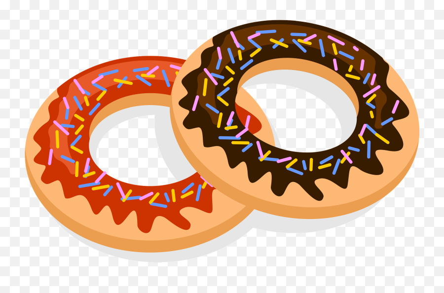 Sweet Donuts Clipart Free Download Transparent Png Creazilla - Doughnut Emoji,Donuts Clipart