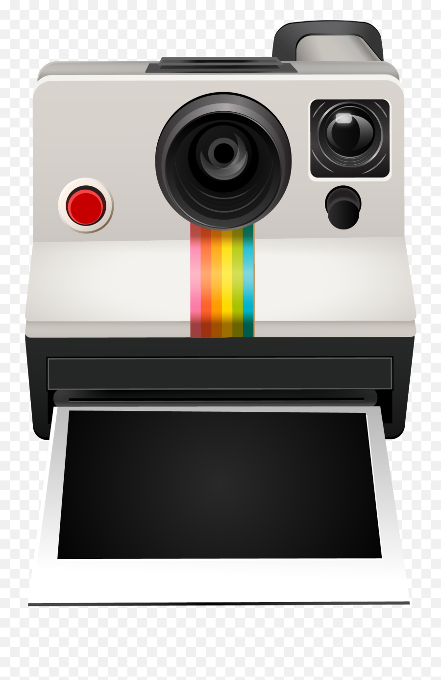 Polaroid Camera Clipart - Polaroid Camera Photo Png Camera Polaroid Vector Png Emoji,Polaroid Clipart