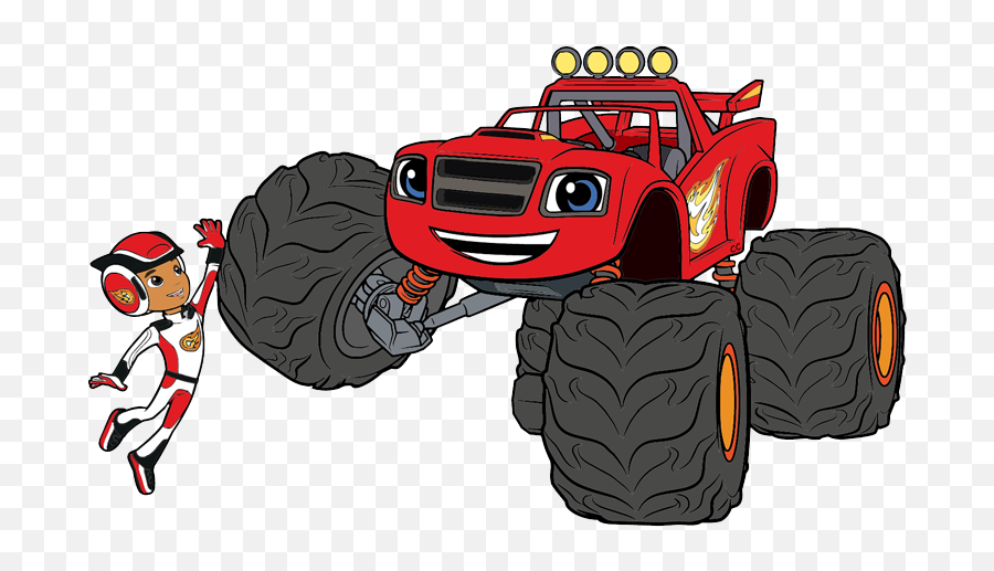 Race Clipart Monster Truck Tire Race Emoji,Monster Truck Clipart