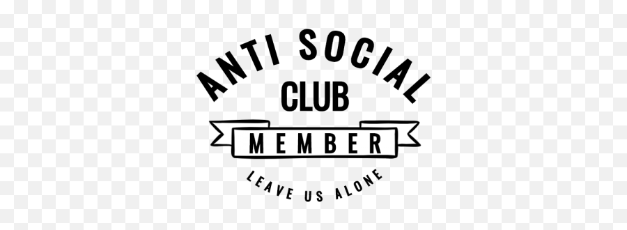 Anti Social Club - Vector Anti Social Social Club Emoji,Anti Social Social Club Logo
