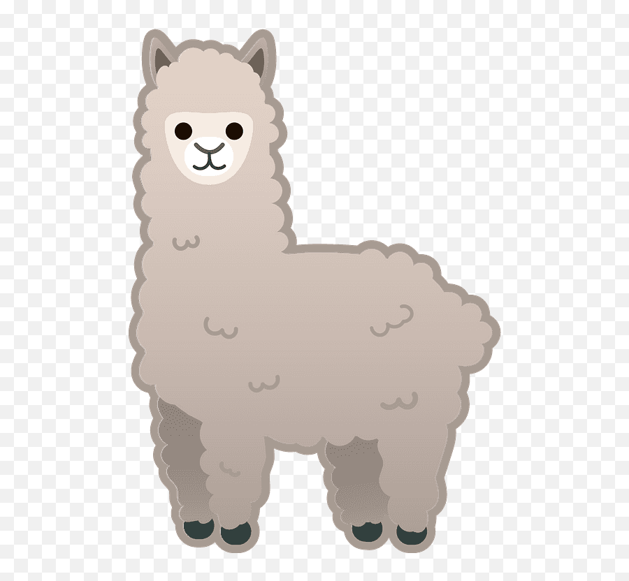 Llama Emoji Clipart - Emoji De Llama Animal,Llama Clipart Free