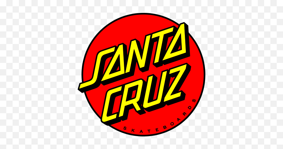 Santa Cruz Skateboards - Santa Cruz Skateboards Emoji,Santa Cruz Logo