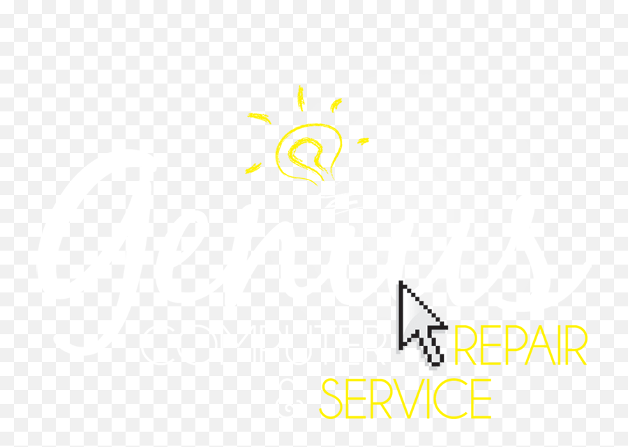 Genius Computer Repair Service - Computer Genius Logo Emoji,Computer Repair Logo