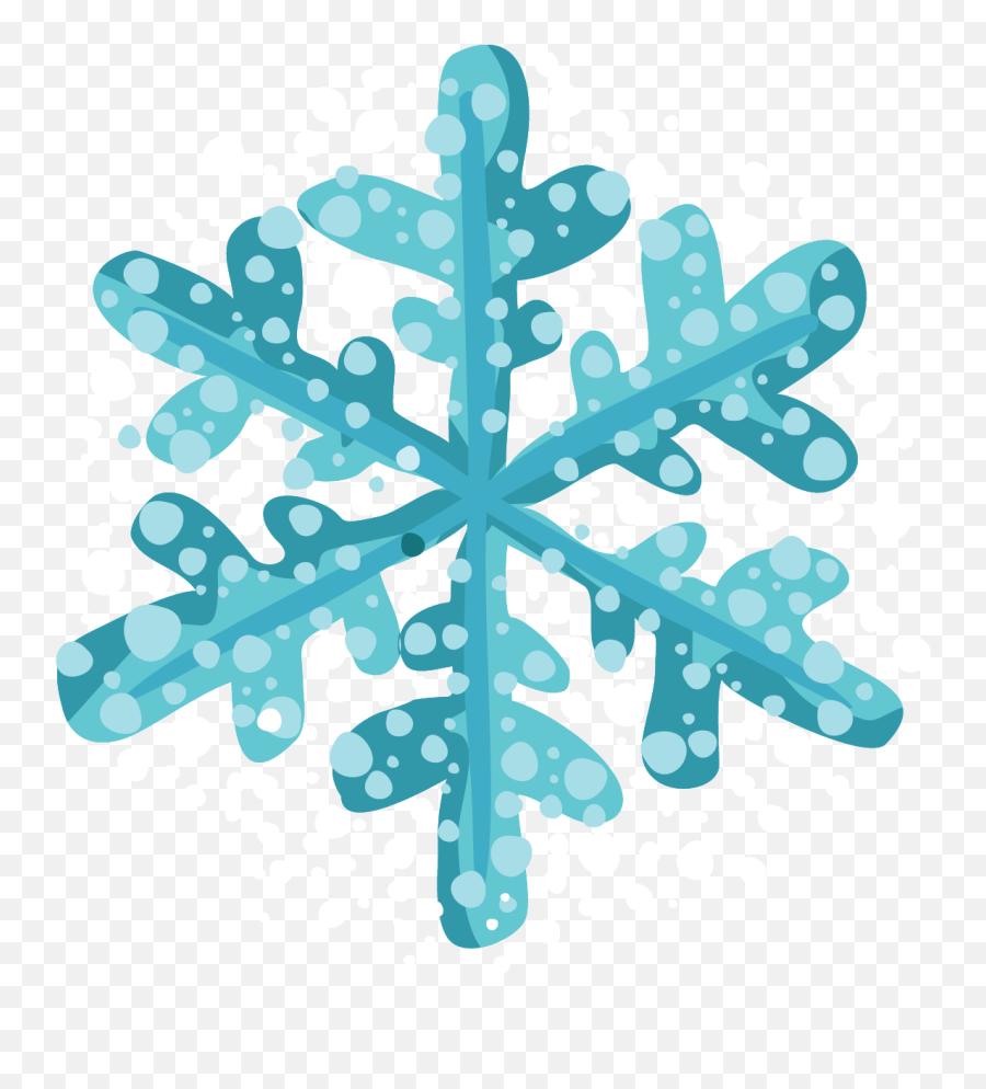 Free Christmas Snowflake Clipart - Christmas Snowflake Clipart Transparent Background Emoji,Snowflake Clipart