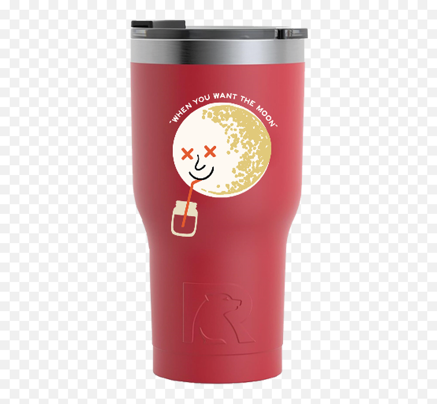 Moonshine Moonman Rtic Tumbler - Moonshine Atl Cup Emoji,Moonman Png