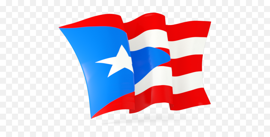 Waving Flag - Wavy Puerto Rican Flag Png Emoji,Waving Flag Png