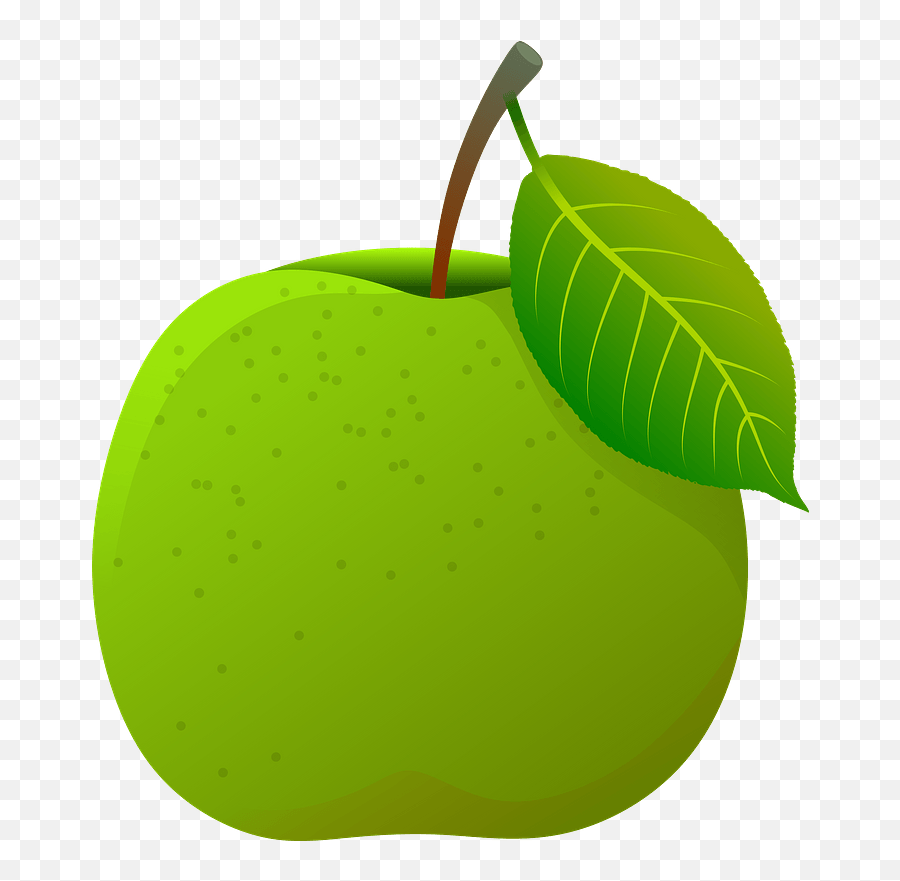 Green Apple Clipart Free Download Transparent Png Creazilla - Fresh Emoji,Apple Clipart Png