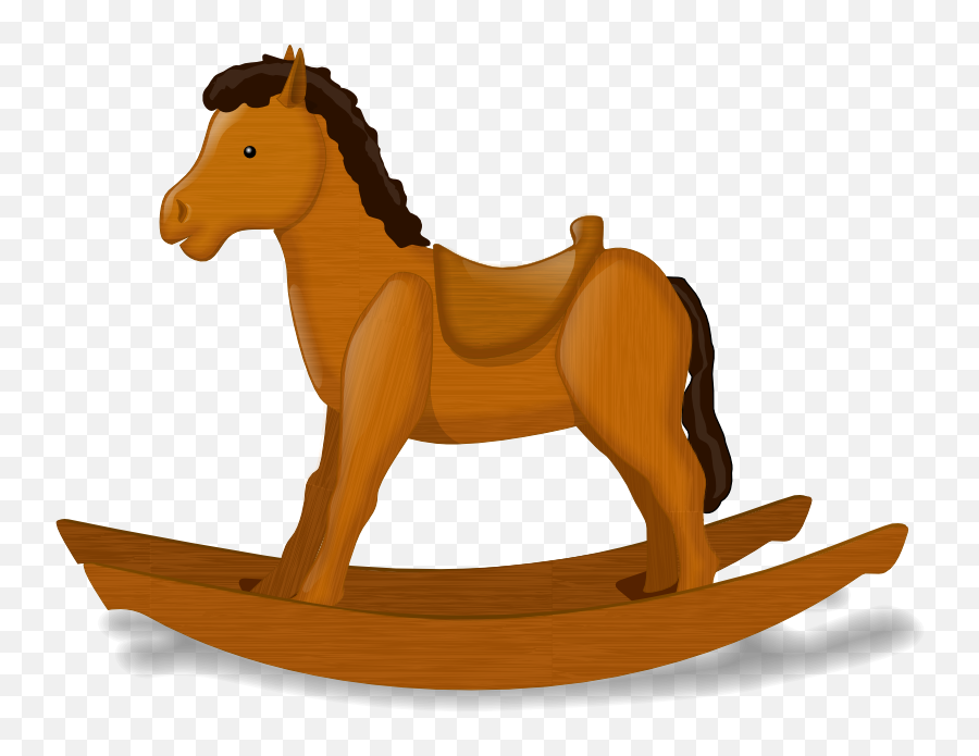 Rocking Horse Clipart Transparent Png - Rocking Horse Clipart Emoji,Horse Clipart