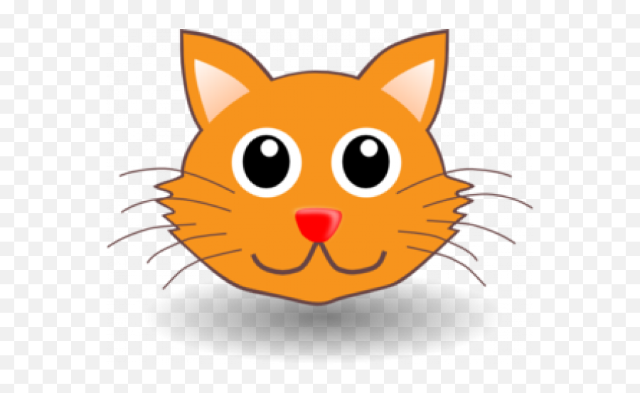Cute Cat Face Clipart Png Transparent - Cat Head Clipart Emoji,Face Clipart