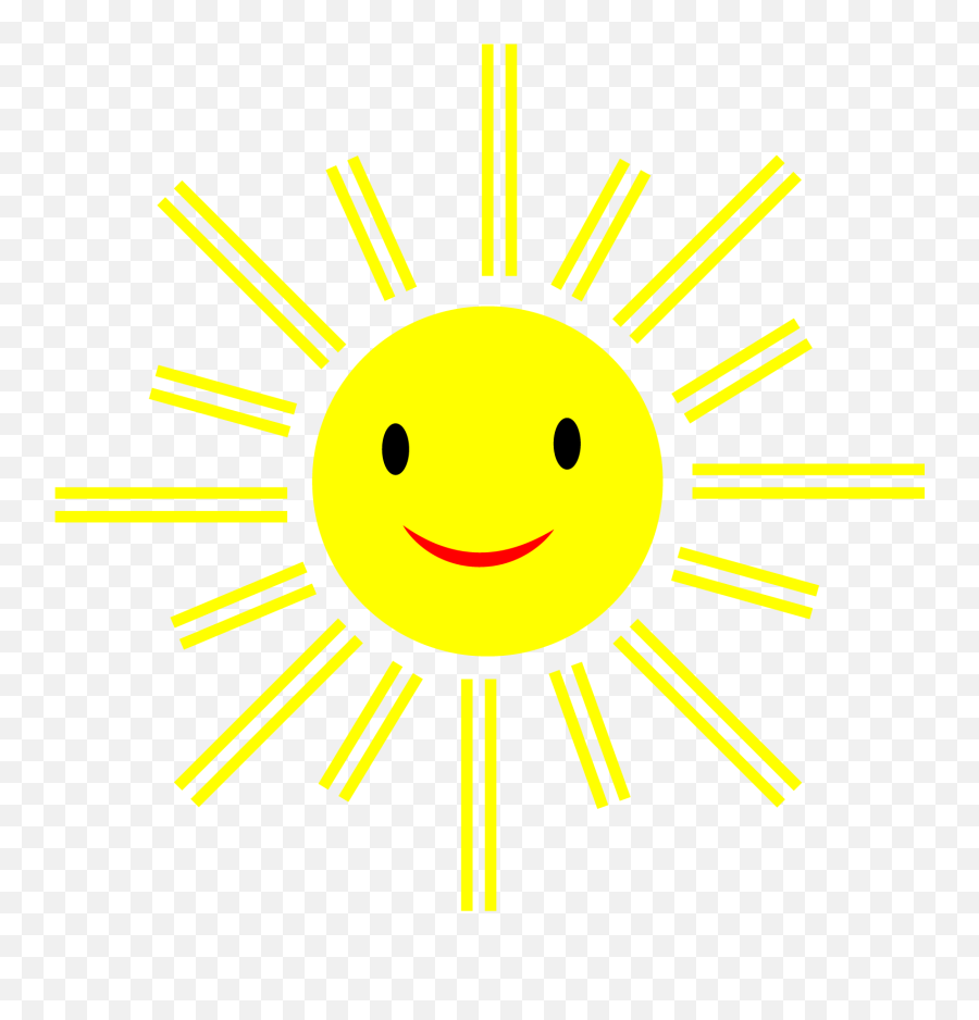 Sun Clipart Png Transparent Background Emoji,Sun Clipart Transparent
