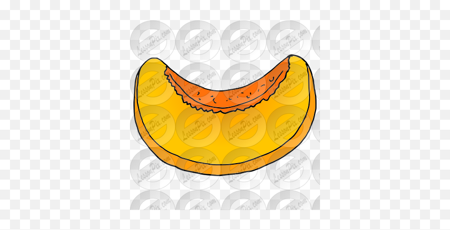 Peach Slice Picture For Classroom - Happy Emoji,Peach Clipart