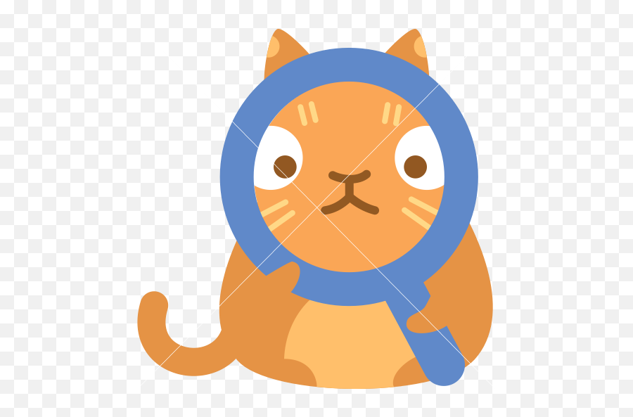 Cat Inspector U2013 Vidyofone Emoji,Inspector Clipart