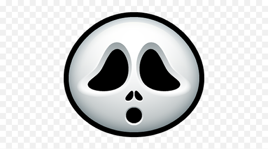 Ghostface Youtube Ghost Face Nose For Halloween - 512x512 Emoji,Ghost Face Png