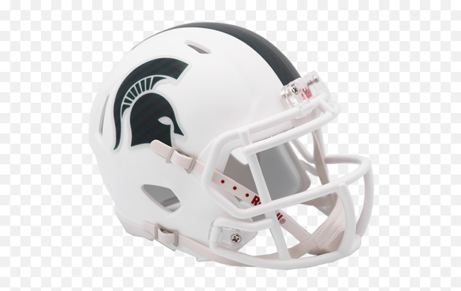 Michigan State Spartans Ncaa Mini Speed Matte White Emoji,Michigan State Spartans Logo