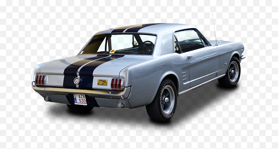 Ford Mustang Car - Free Image On Pixabay Emoji,Car Rear Png
