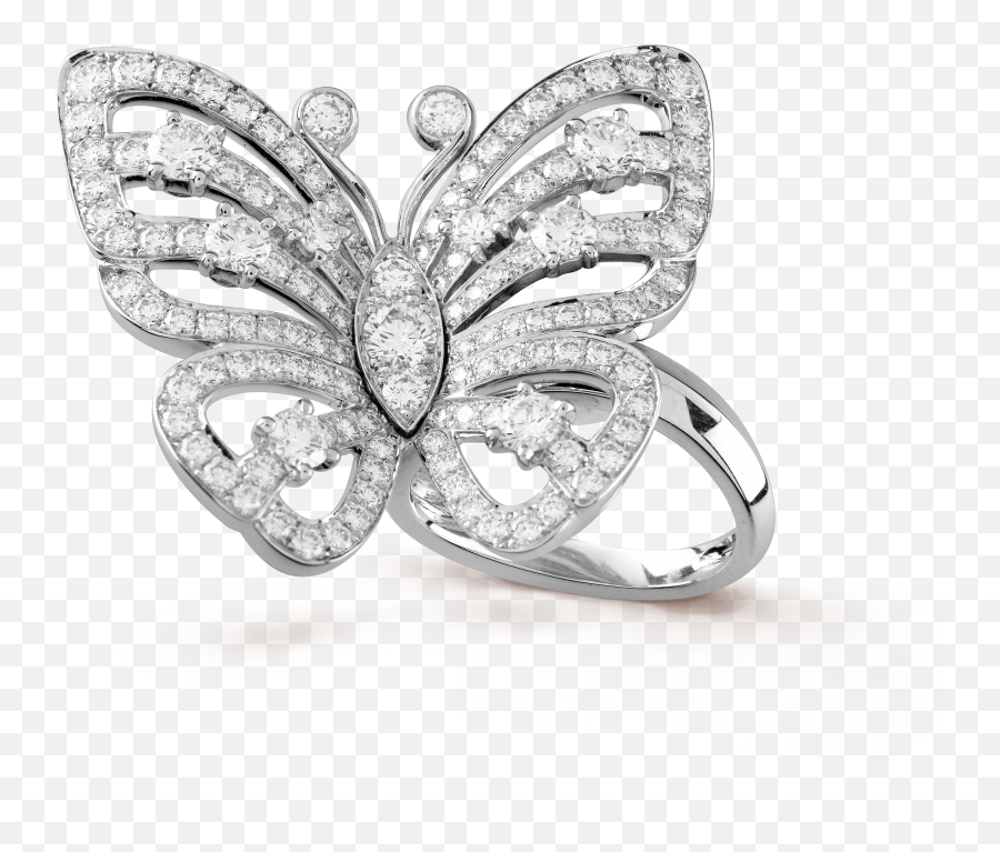 Flying Butterfly Between The Finger Ring Emoji,Butterfly Flying Png