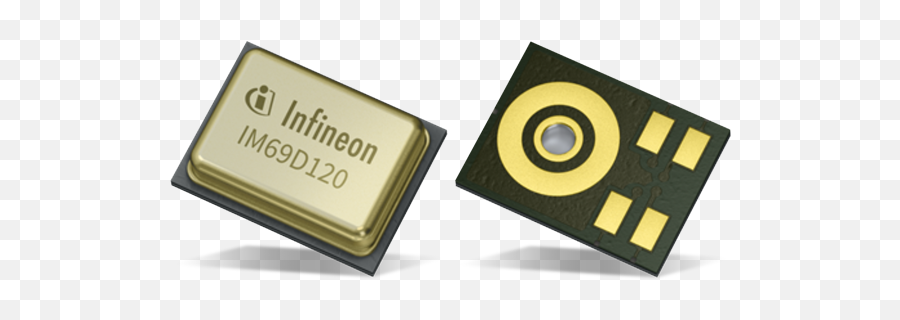 Xensiv Mems Microphones - Infineon Technologies Mouser Emoji,Gold Microphone Png