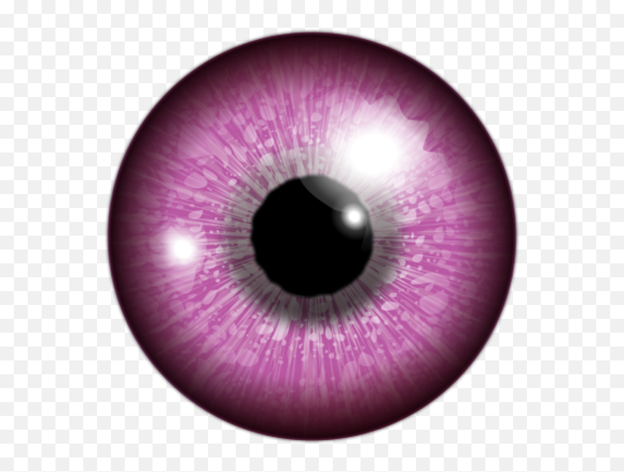 Download Hd Large Eye Clipart - Eye Lens For Editing Emoji,Eyeballs Clipart