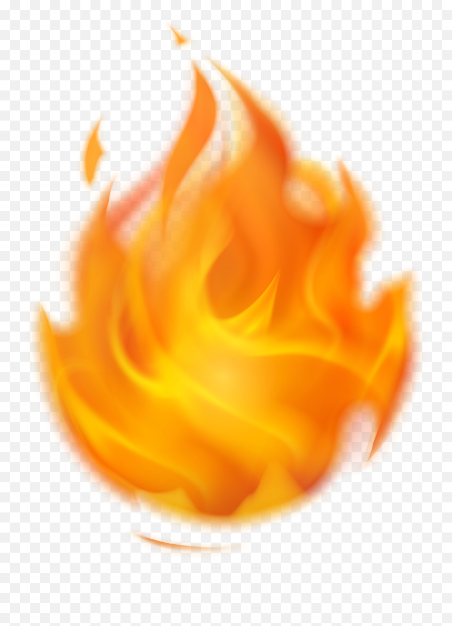 Flame Clipart Transparent Background - Flame Fire Png Transparent Emoji,Fire Png