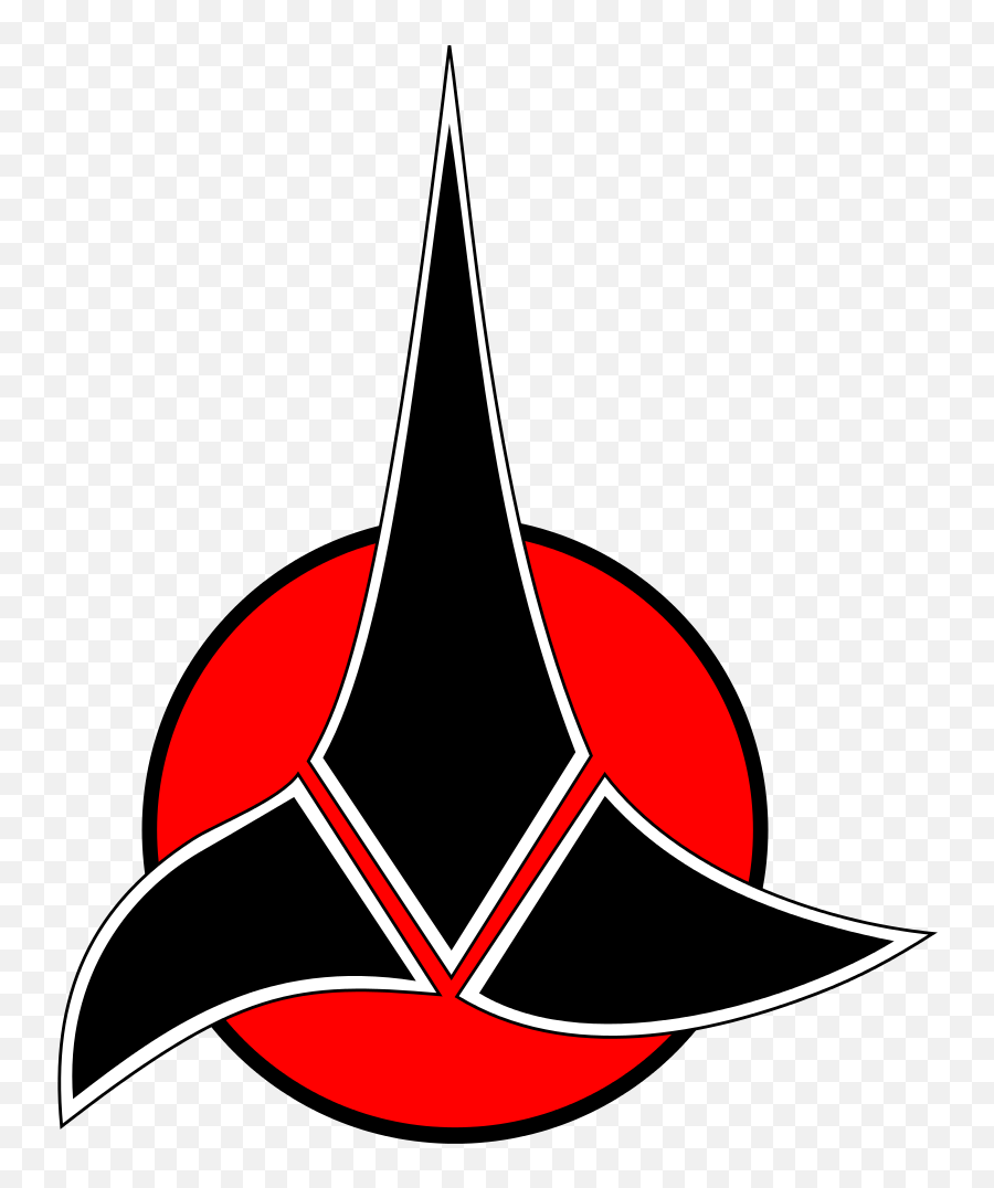 Star Trek Klingon - Klingon Logo Emoji,Trek Logo