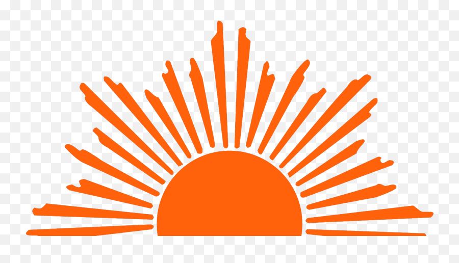 Half Sun Clipart Png - Half Sun Png Emoji,Sun Clipart