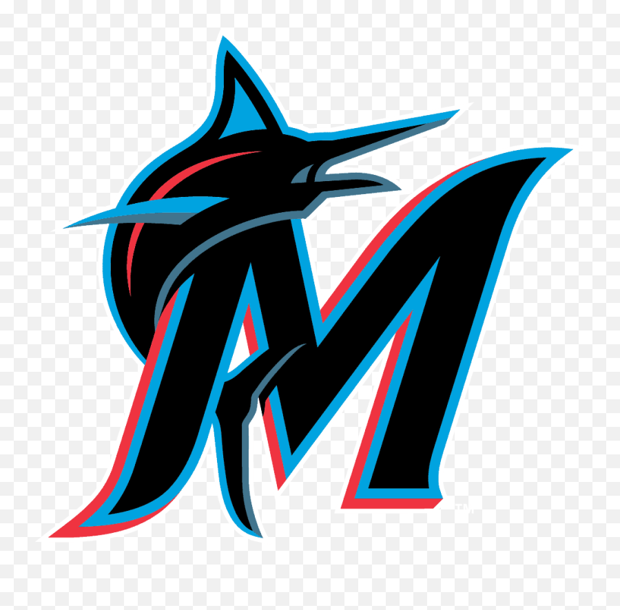 Miami Marlins Logo - Miami Marlins Logo Png Emoji,Miami Marlins Logo