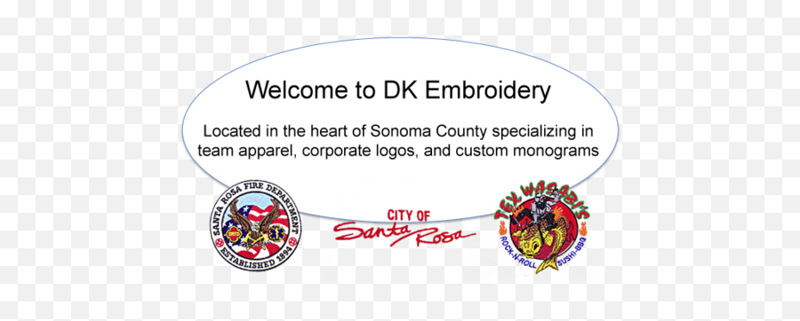 Dk Embroidery - Dot Emoji,Dk Logo