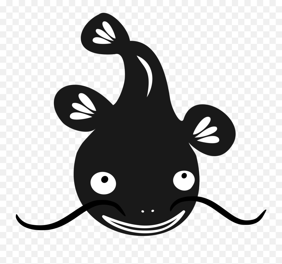 Library Of Cat Fish Png Transparent - Catfish Cartoon Emoji,Catfish Clipart