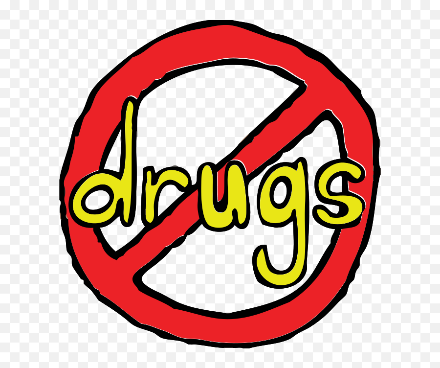 Free No Drugs Hand Drawn 1199543 Png With Transparent Background - No Drugs Png Emoji,Hand Drawn Circle Png