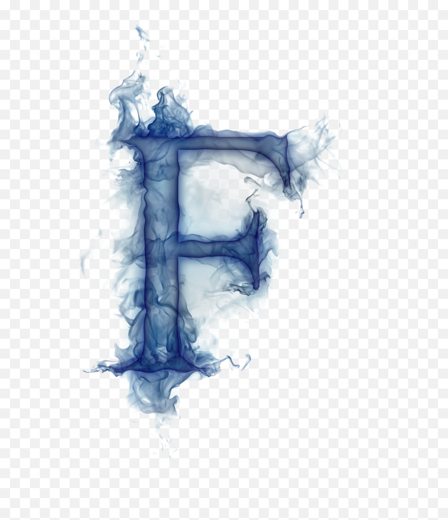 Download Hd White Smoke Png Images Letters K - Letter F Smoke Letters Png Emoji,White Smoke Png