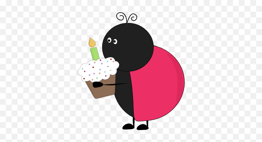 Birthday Clipart Ladybug Birthday Ladybug Transparent Free - Birthday Ladybug Emoji,Birthday Clipart