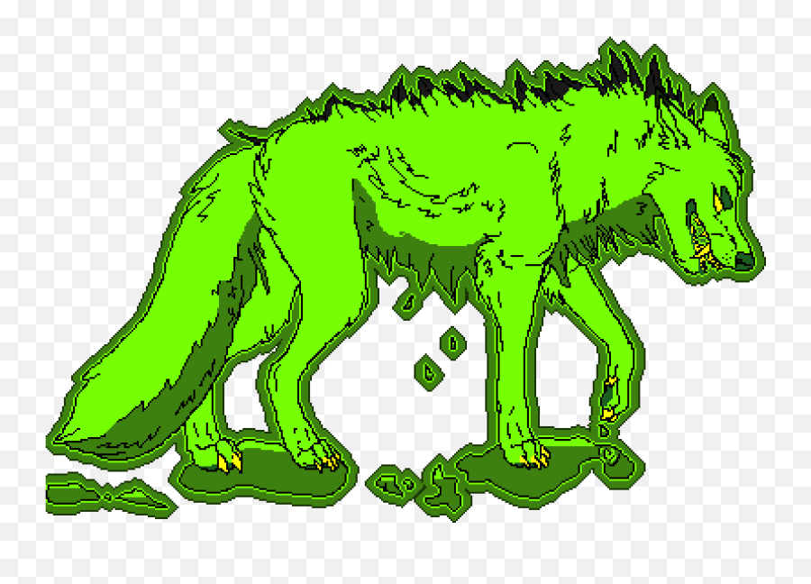 Download Toxic Wolf - Wolf Toxic Full Size Png Image Pngkit Toxic Wolf Png Emoji,Toxic Png