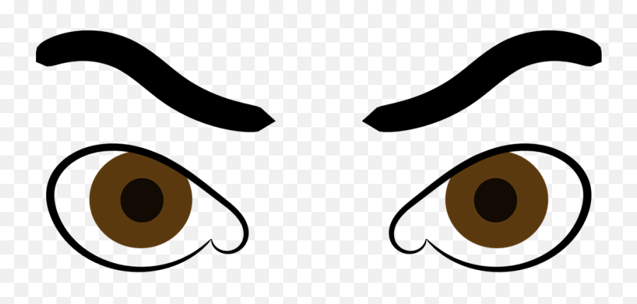 Angry Cartoon Eyes - Boy Eyes Cartoon Png Emoji,Cartoon Eyes Transparent
