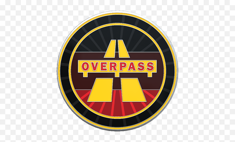Overpass Pin - Overpass Logo Emoji,Cs Go Logo