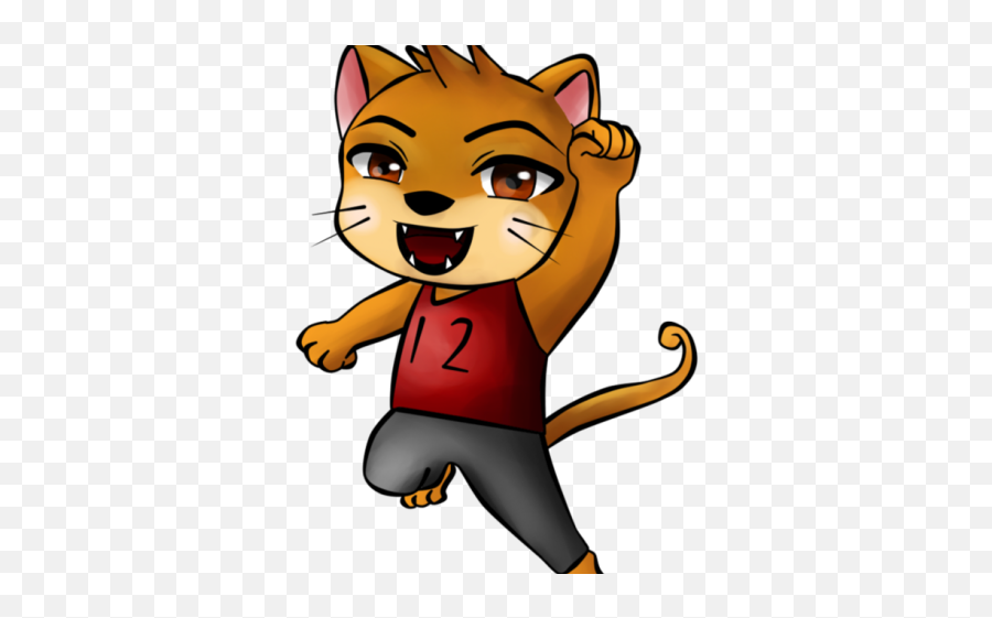 Monster Waves Clipart Cougar - Animated Cougars Emoji,Cougar Clipart