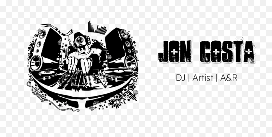 Tracks - Jon Costa Dj Artist Au0026r Dj On The Decks Vectors Emoji,Gaydar Logo