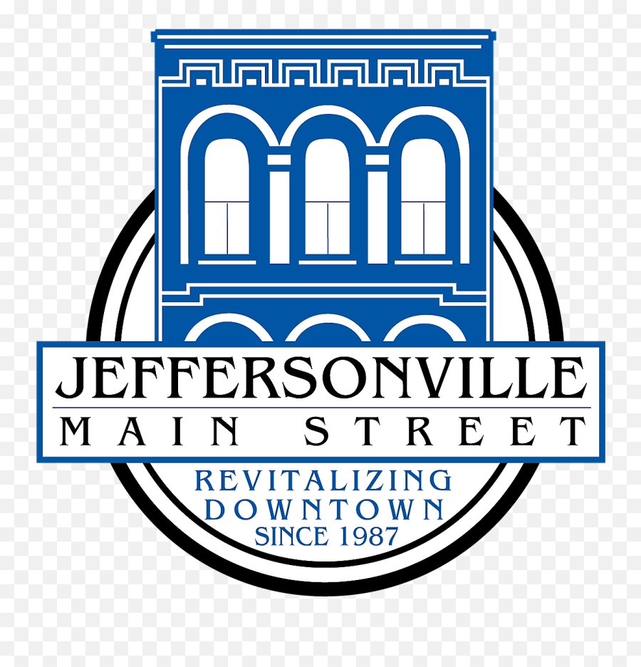 Jeffersonville Main Street U2013 Revitalizing Downtown - Vertical Emoji,Color Street Logo