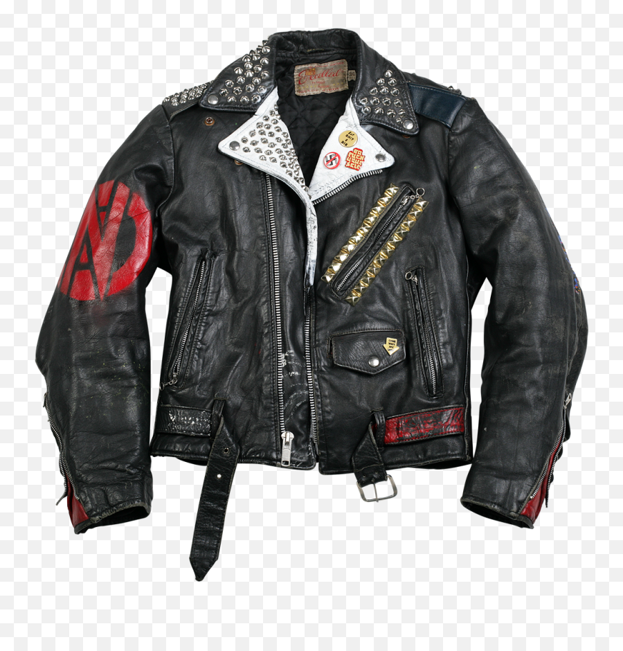 Casual Leather Jacket Png Transparent - Punk Jacket Png Emoji,Transparent Jacket