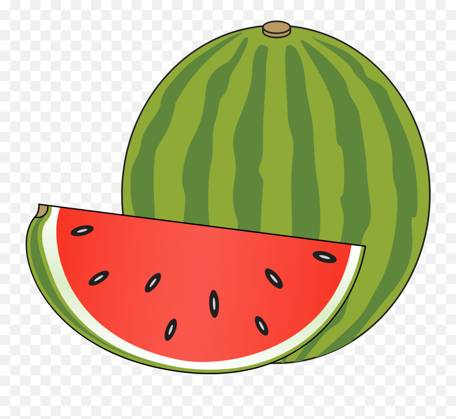 Clipart Of Therapeutic - Clipart Image Of Watermelon Watermelon Clipart Emoji,Water Melon Clipart