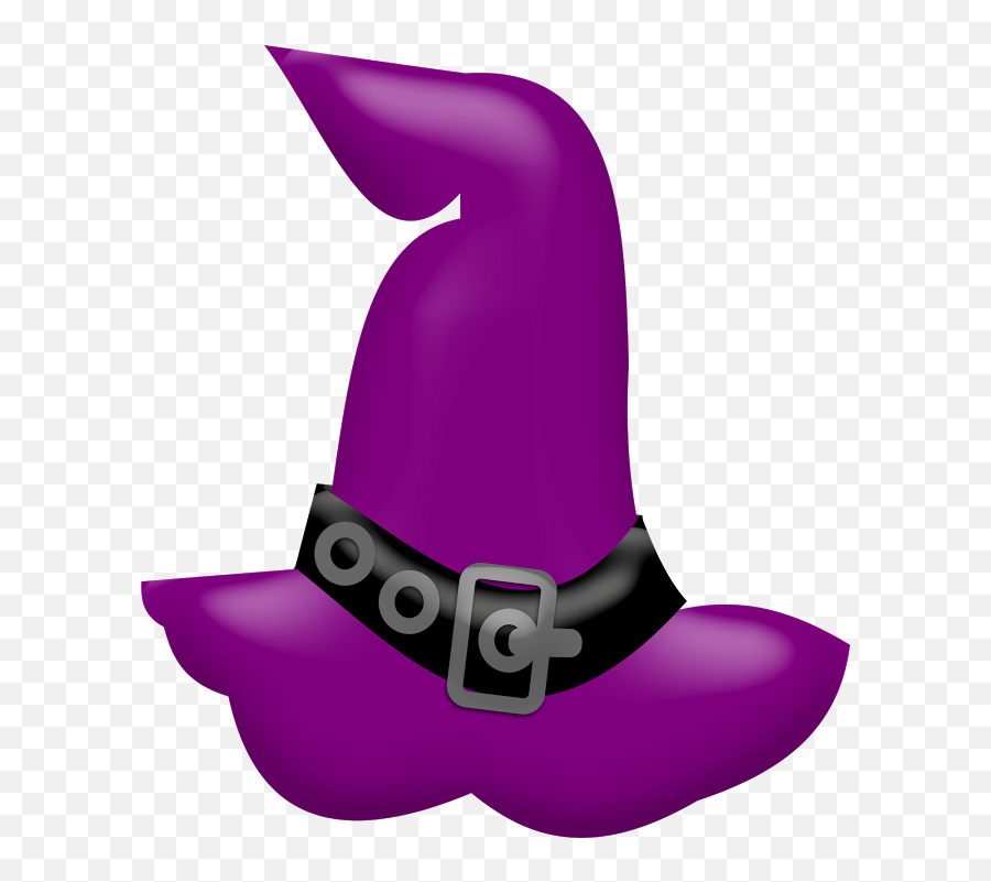 Halloween Clipart Witch Hat - Witch Hat Emoji,Witch Hat Png