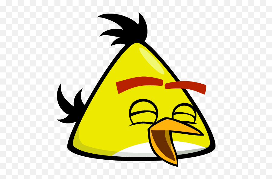 Canary Clipart Angry - Angry Birds Coloring Pages 525x512 Emoji,Angrybird Clipart