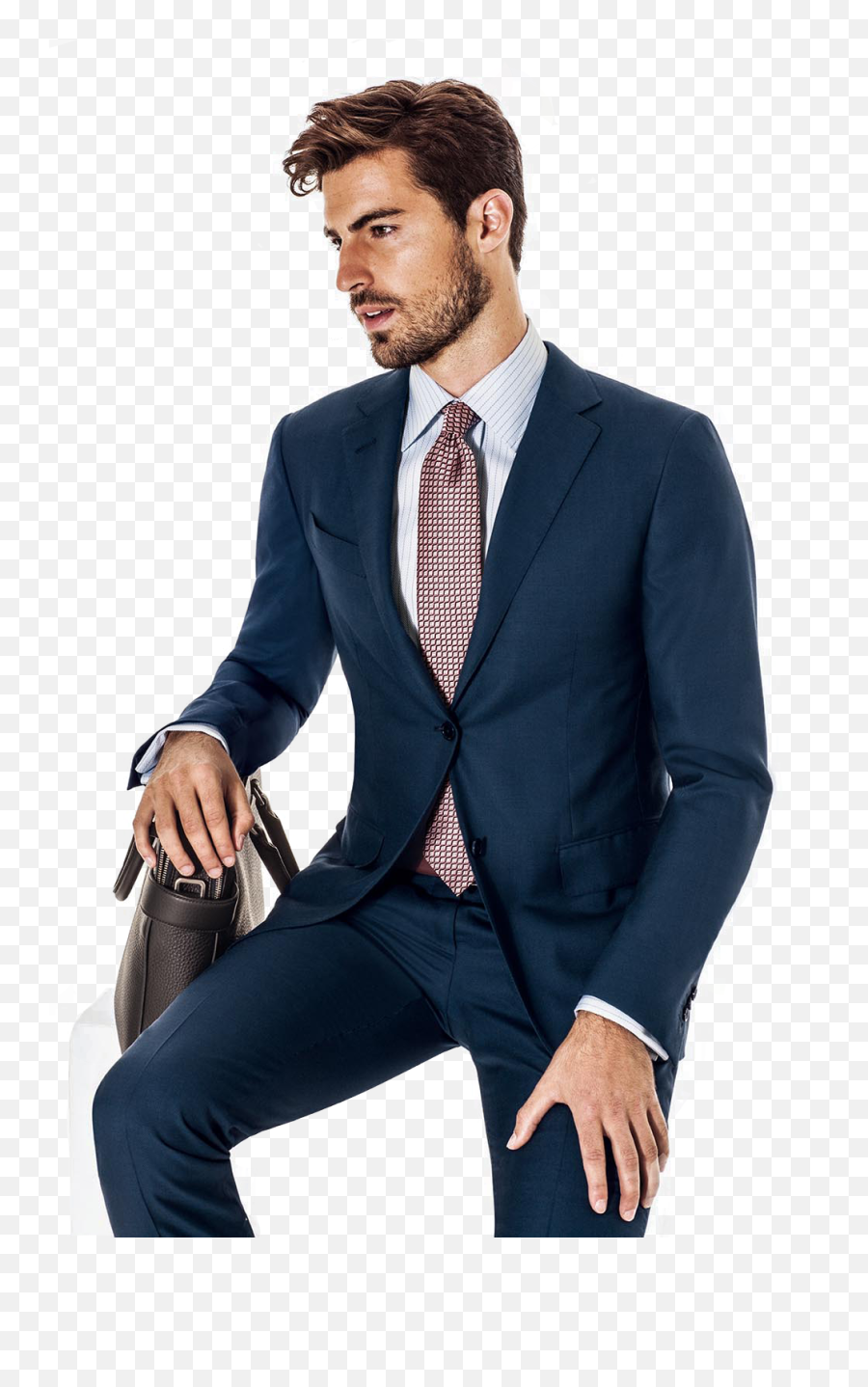 Gentleman Png Clipart - Male Model In Suit Transparent Emoji,Suits Clipart