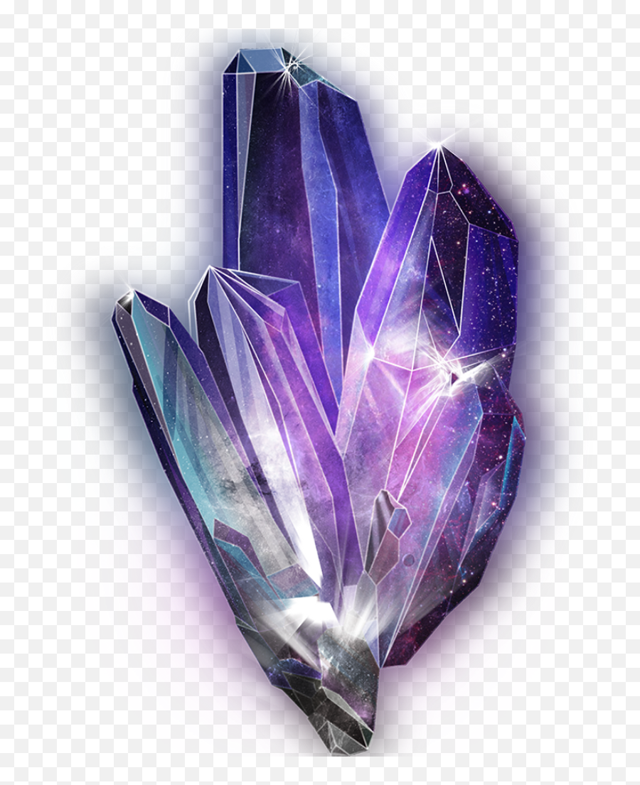 Transparent Mineral Shiny Blue - Blue Purple Crystal Png Emoji,Crystal Png