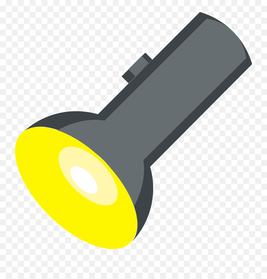 Flashlight Emoji Clipart Free Download Transparent Png - Taschenlampe Clipart,Flashlight Clipart